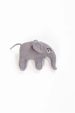 Elefant lille håndrangle i rosa fra Smallstuff